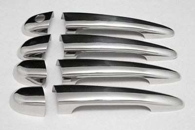 Накладки на ручки дверей (нерж.) 4 шт. BMW (бмв) X - 3 2010 > ― PEARPLUS.ru